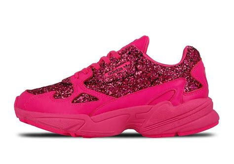 adidas falcon weiß pink|adidas falcon shoes shock pink.